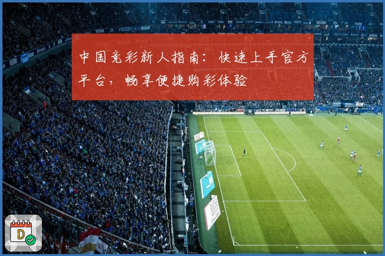 中国竞彩新人指南：快速上手官方平台，畅享便捷购彩体验
